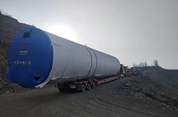 圍場(chǎng)風(fēng)電塔筒二次轉(zhuǎn)運(yùn)